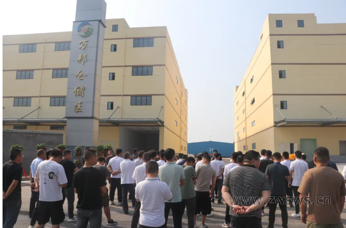 “中为设计”万邦仓储区北大门正式启用，万邦仓储物流产业发展又一新的里程碑！