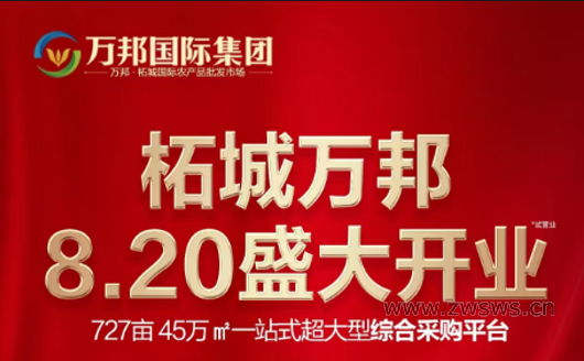 喜讯!我院设计柘城万邦市场今日盛大开业！